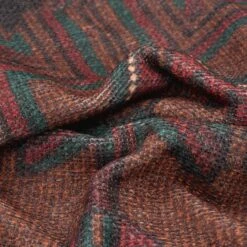 Flatwoven Washable Distressed Brown Runner - Caris -Kukoon Rugs Store renuu Caris 20Multi 03326 5B3 5D