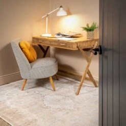 Flatwoven Washable Indoor Doormat - Zoe -Kukoon Rugs Store renuu Zoe 20Beige 03305 5B2 5D