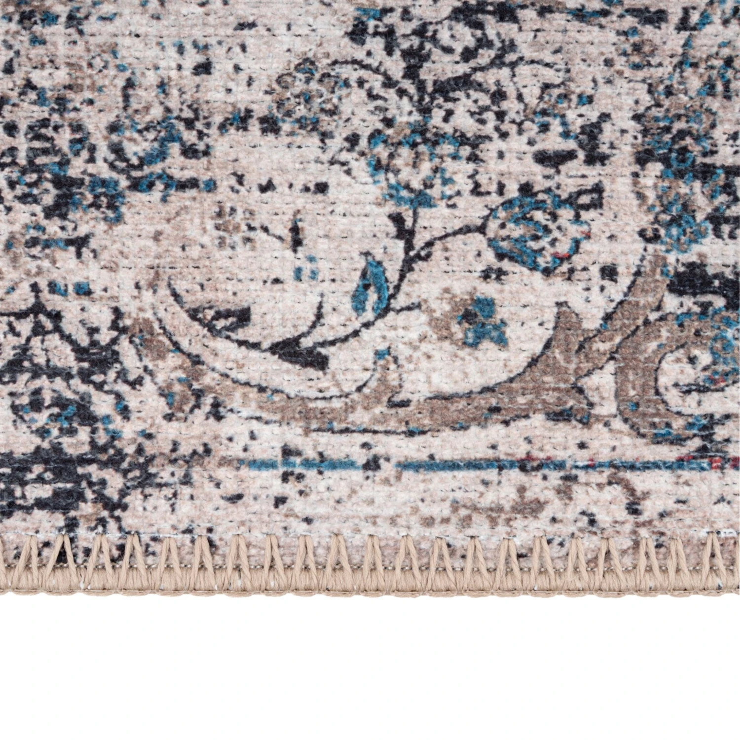 Flatwoven Washable Multicolour Flora Area Rug - Aria 8 Flatwoven Washable Multicolour Flora Area Rug - Aria - Image 6