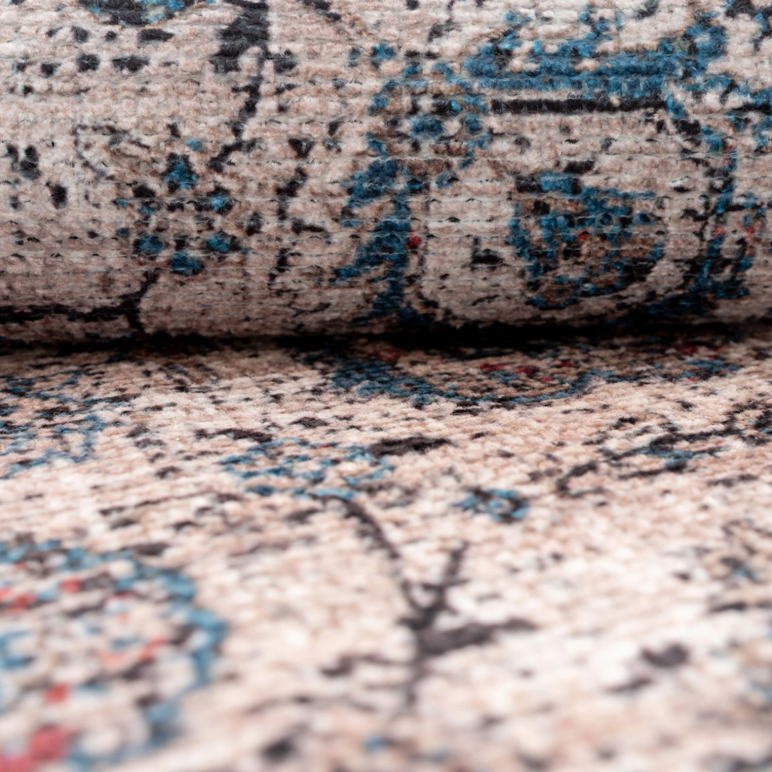 Flatwoven Washable Multicolour Flora Area Rug - Aria 11 Flatwoven Washable Multicolour Flora Area Rug - Aria - Image 9