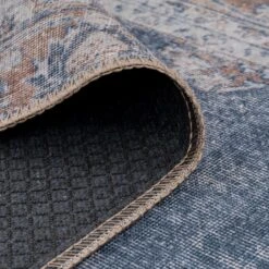 Flatwoven Washable Denim Blue Area Rug - Ballina -Kukoon Rugs Store renuu ballina 06472 copy