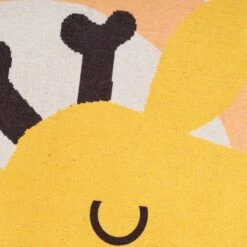 Flatwoven Washable Colourful Giraffe Kids Rug - Geraldine 15 Flatwoven Washable Colourful Giraffe Kids Rug - Geraldine -Kukoon Rugs Store renuu geraldine 08818