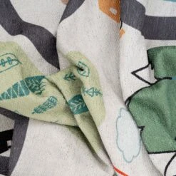 Flatwoven Washable Playful Explorer Kids Rug - Journey -Kukoon Rugs Store renuu journey 08794