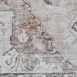 Flatwoven Washable Vintage Ivory Area Rug - Margot -Kukoon Rugs Store renuu margot 06479