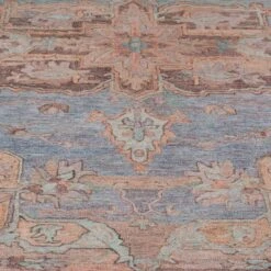 Flatwoven Washable Colourful Medallion Area Rug - Moyola -Kukoon Rugs Store renuu moyola 08603