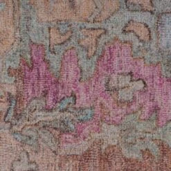 Flatwoven Washable Colourful Medallion Area Rug - Moyola -Kukoon Rugs Store renuu moyola 08607