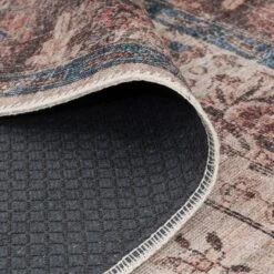 Flatwoven Washable Earthy Flora Runner Rug - Shannon -Kukoon Rugs Store renuu shannon 06389 3ed5af38 78f4 4c3b 98a8 e22a9a3edb5c