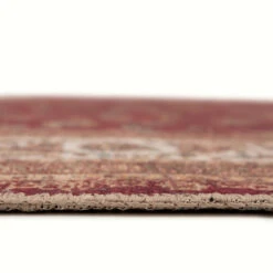 Red Elegant Washable Runner Rug - Talia -Kukoon Rugs Store renuu talia 04513 detail