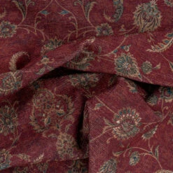 Red Elegant Washable Runner Rug - Talia -Kukoon Rugs Store renuu talia 04552 detail