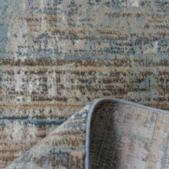 Soft Modern Blue Distressed Scratched Effect Runner Rugs -Kukoon Rugs Store riveria 20Runner 20Rugs 20azq 20 119 5B5 5D