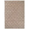 Handmade Beige Trellis Wool Area Rug - Diamond -Kukoon Rugs Store rowan diamond wool rug 5403
