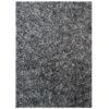 Soft Mottled Grey Shaggy Area Rug - Camberley