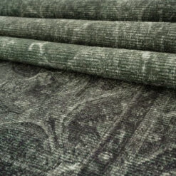 Soft Washable Green Medallion Rug - Maisie 17 Soft Washable Green Medallion Rug - Maisie -Kukoon Rugs Store soft washable Maisie detail 14