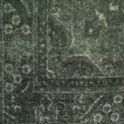 Soft Washable Green Medallion Rug - Maisie 19 Soft Washable Green Medallion Rug - Maisie -Kukoon Rugs Store soft washable Maisie detail 6