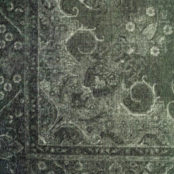 Soft Washable Green Medallion Rug - Maisie 21 Soft Washable Green Medallion Rug - Maisie -Kukoon Rugs Store soft washable Maisie detail 8