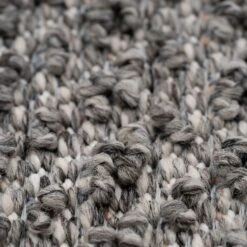 Grey Striped Loop Pile Rug -Kukoon Rugs Store symphony grace grey 09667