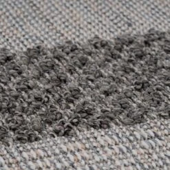 Grey Striped Loop Pile Rug -Kukoon Rugs Store symphony grace grey 09674