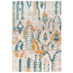 Super Soft Abstract Moroccan Shaggy Rug - Bella