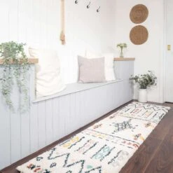 Super Soft Tribal Berber Shaggy Rug -Kukoon Rugs Store traveller mable multi 1926 5B3 5D