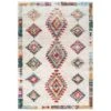 Super Soft Diamond Shaggy Rug - Neroli 1 Super Soft Diamond Shaggy Rug - Neroli -Kukoon Rugs Store traveller neroli multi 1282 1