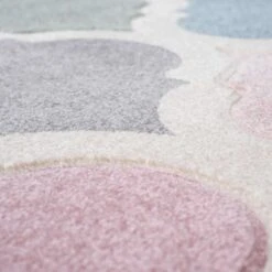 Colourful Pastel Trellis Area Room Rug -Kukoon Rugs Store trellis multi 9774 5B3 5D