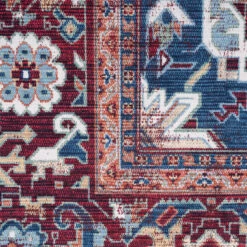 Washable Distressed Earthy Vintage Rug - Bonnie -Kukoon Rugs Store verona bonnie 02229