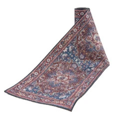 Washable Distressed Earthy Vintage Rug - Bonnie -Kukoon Rugs Store verona bonnie 02366