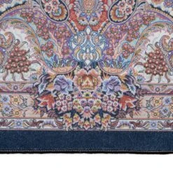 Washable Low Pile Blue Vintage Rug - Darcie -Kukoon Rugs Store verona darcie 07228