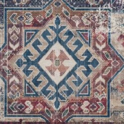 Washable Rustic Oriental Runner Rug - Eliza 14 Washable Rustic Oriental Runner Rug - Eliza -Kukoon Rugs Store verona eliza 07314