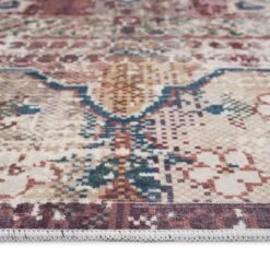 Washable Rustic Oriental Distressed Rug - Eliza -Kukoon Rugs Store verona eliza 07324