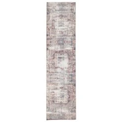 Washable Rustic Oriental Runner Rug - Eliza