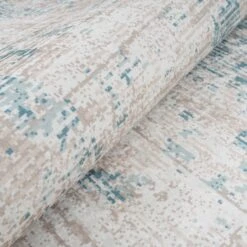 Washable Duck Egg Distressed Area Rug - Maya 12 Washable Duck Egg Distressed Area Rug - Maya -Kukoon Rugs Store verona maya 07446