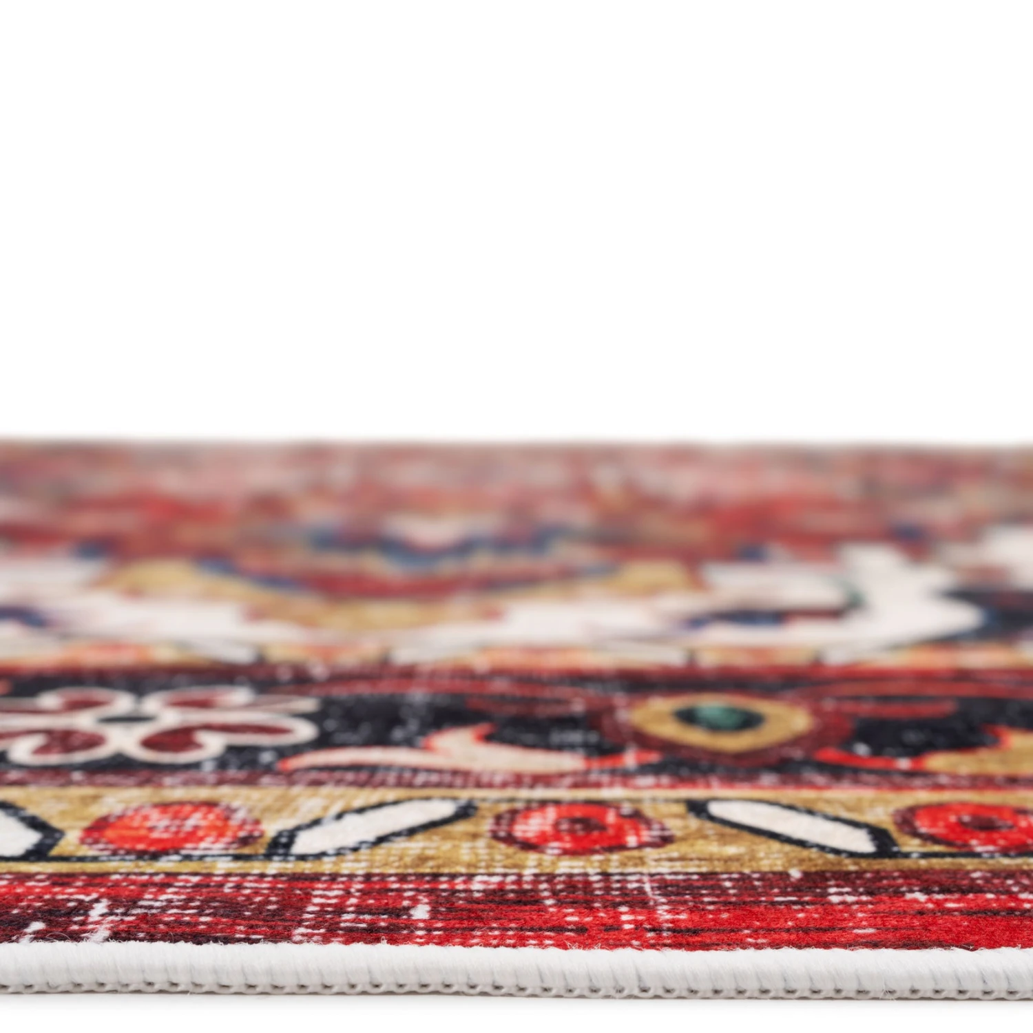 Washable Terracotta Kazak Area Rug - Pippa 6 Washable Terracotta Kazak Area Rug - Pippa - Image 4