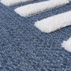 Tufted Tribal Blue Sustainable Rug -Kukoon Rugs Store walter blue 8276 5B3 5D