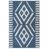 Tufted Tribal Blue Sustainable Rug -Kukoon Rugs Store walter blue 8891