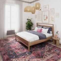 Soft Washable Multicolour Rug - Delphine -Kukoon Rugs Store washable Delphine room web 3