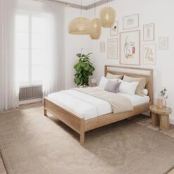 Soft Washable Vintage Beige Rug - Mariana -Kukoon Rugs Store washable Marianna room web 3