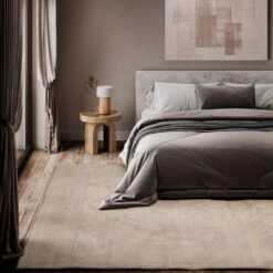 Soft Washable Vintage Beige Rug - Mariana -Kukoon Rugs Store washable marinanna room web 1