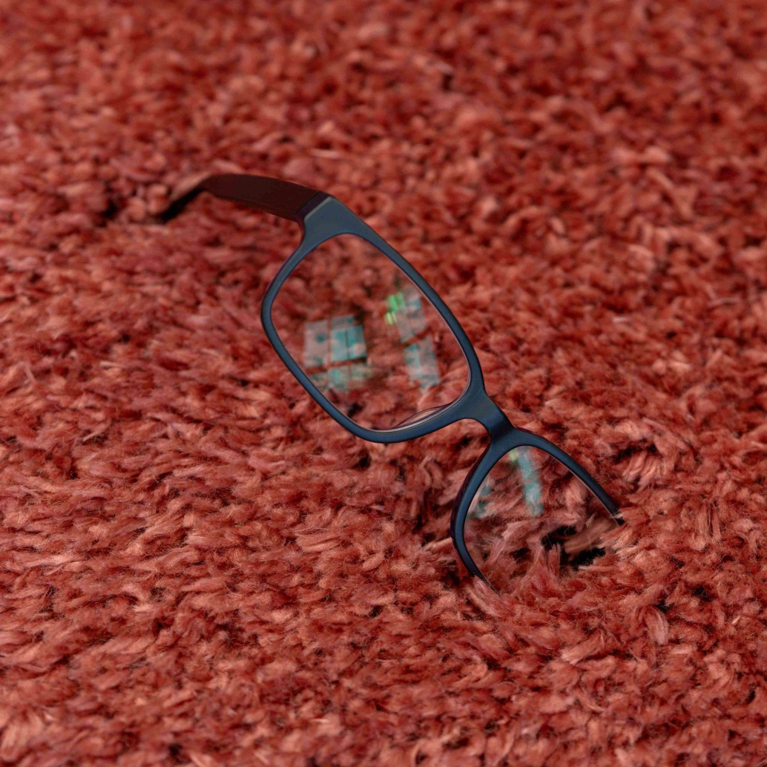 Deluxe Thick Soft Terracotta Shaggy Bedroom Rug 7 Deluxe Thick Soft Terracotta Shaggy Bedroom Rug - Image 5