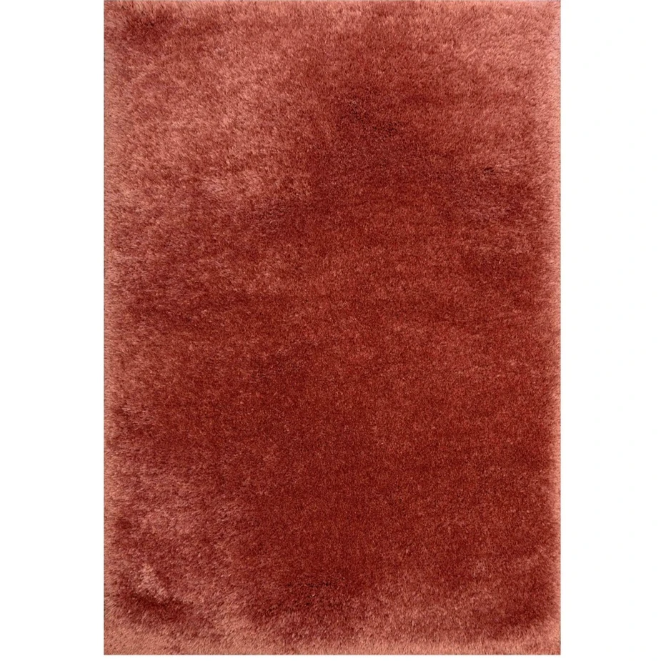 Deluxe Thick Soft Terracotta Shaggy Bedroom Rug 3 Deluxe Thick Soft Terracotta Shaggy Bedroom Rug