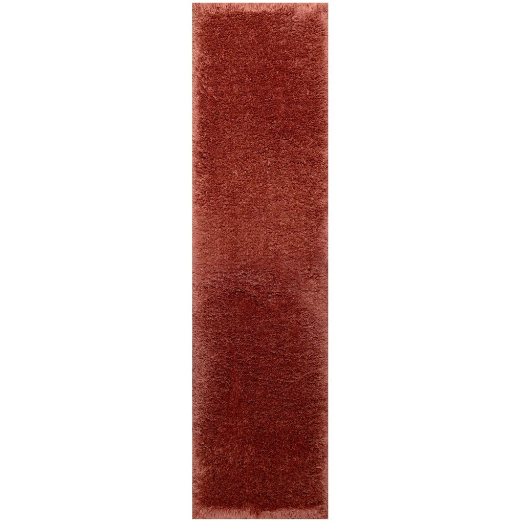 Deluxe Thick Soft Terracotta Shaggy Hall Runner Rug 3 Deluxe Thick Soft Terracotta Shaggy Hall Runner Rug