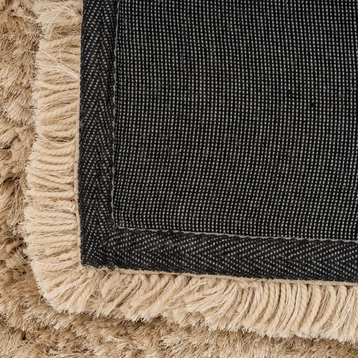 Plush Soft Cream Shaggy Area Rug - Zia 10 Plush Soft Cream Shaggy Area Rug - Zia - Image 8