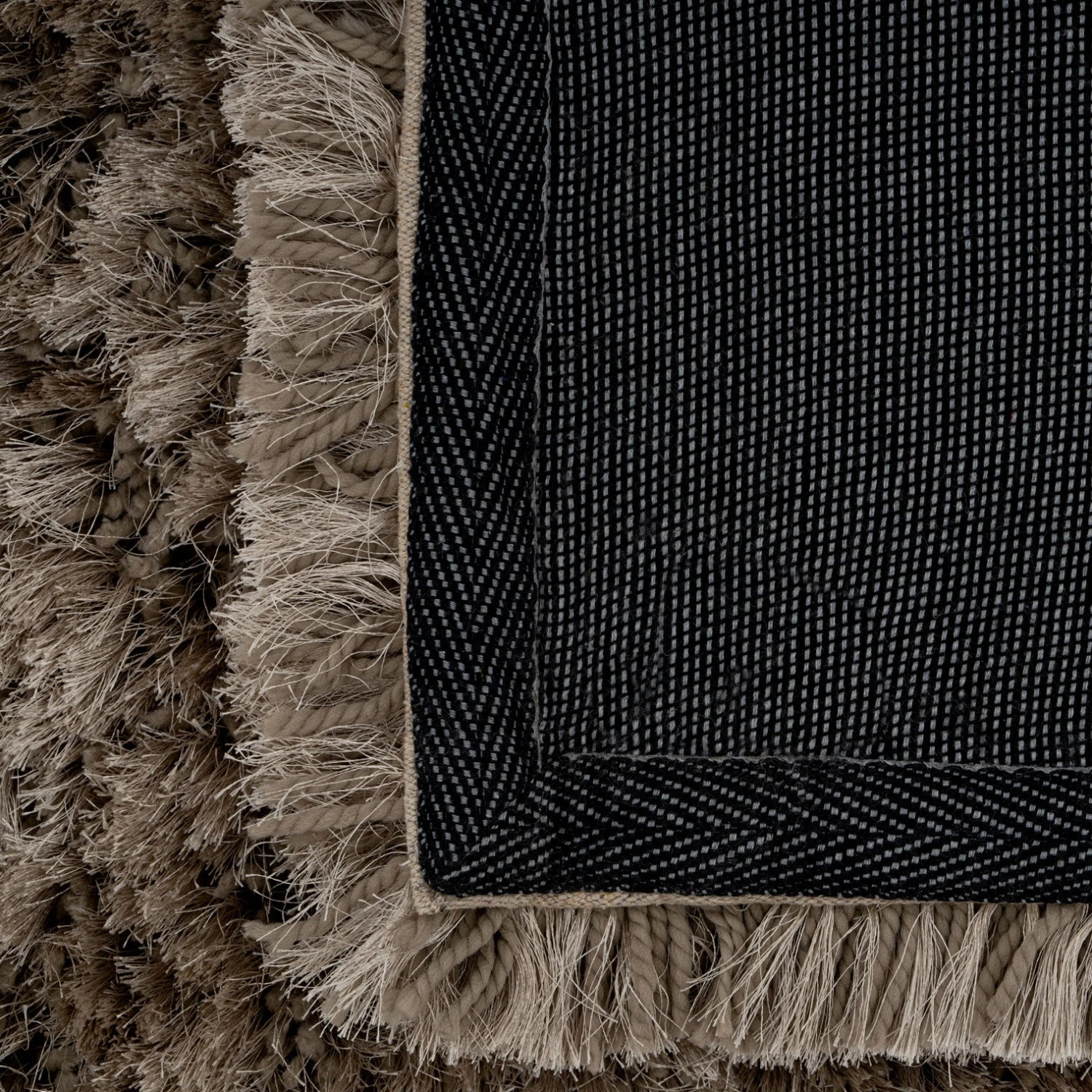 Plush Soft Greige Shaggy Rug - Zia 14 Plush Soft Greige Shaggy Rug - Zia - Image 12