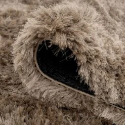 Plush Soft Greige Shaggy Rug - Zia 27 Plush Soft Greige Shaggy Rug - Zia -Kukoon Rugs Store zia pewter 04176 copy