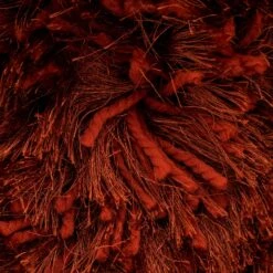 Plush Soft Rust Orange Shaggy Rug - Zia -Kukoon Rugs Store zia rust 14 copy