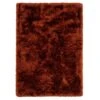 Plush Soft Rust Orange Shaggy Rug - Zia -Kukoon Rugs Store zia rust 26 overhead sq