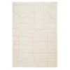 Soft Cream Abstract Rug - Aura -Kukoon Rugs Store zola Aura 05242 overhead