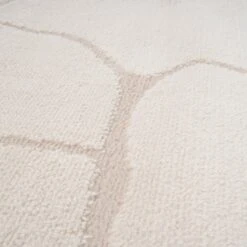 Soft Cream Abstract Rug - Aura -Kukoon Rugs Store zola Aura 06148