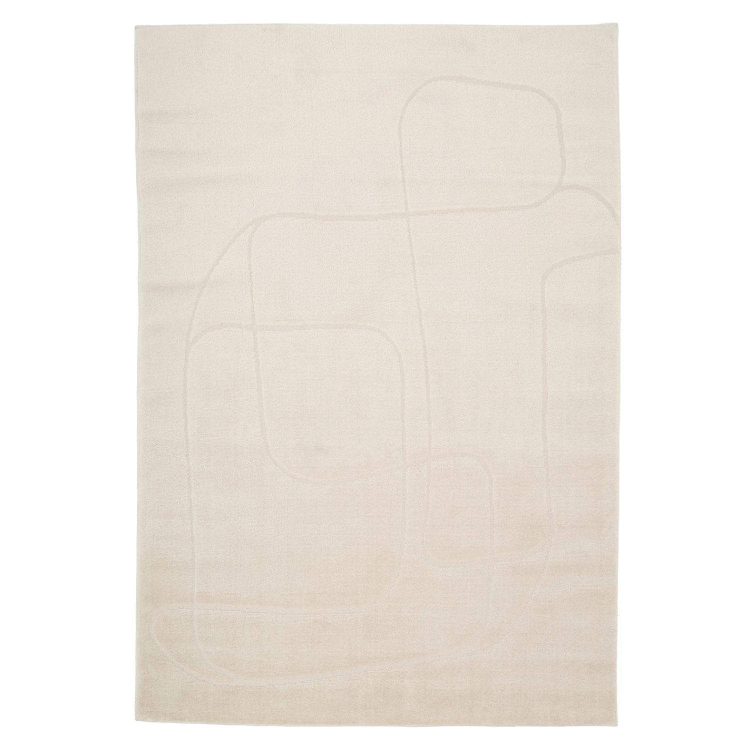 Soft Cream Scribble Rug - Zola 3 Soft Cream Scribble Rug - Zola