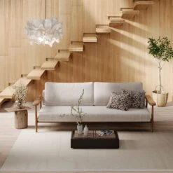 Soft Cream Scribble Rug - Zola 14 Soft Cream Scribble Rug - Zola -Kukoon Rugs Store zola esme living room